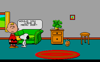 Snoopy: The Cool Computer Game screenshot 4 for Atari ST